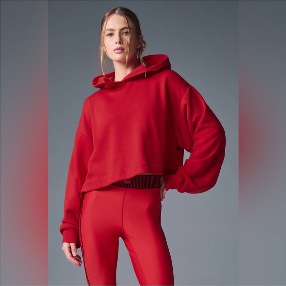 Like New Alo Yoga Bae Hoodie In Bold Red
LIMITED EDITION RARE Cutest!!